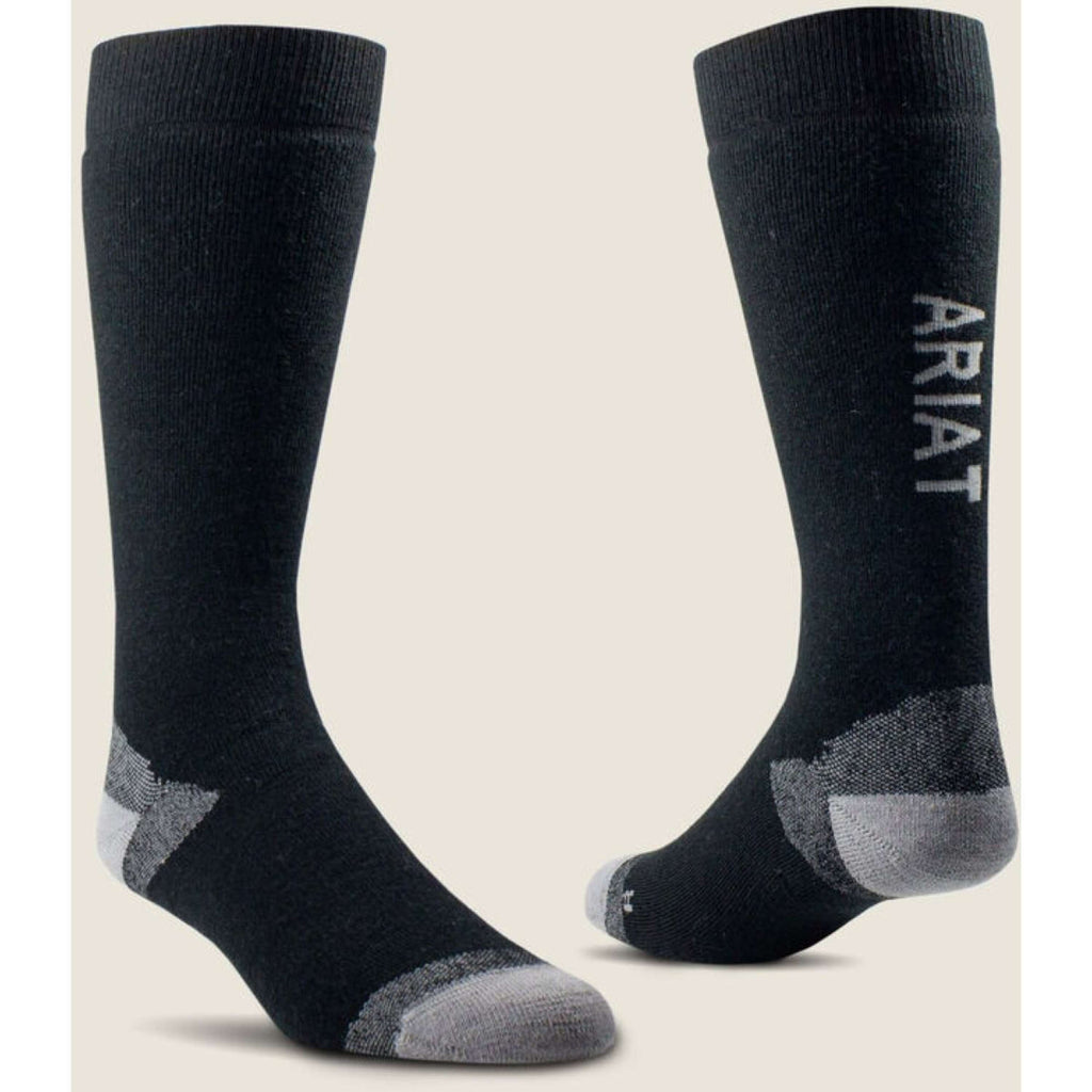 Ariat Riding Socks Country Performance Merino Black