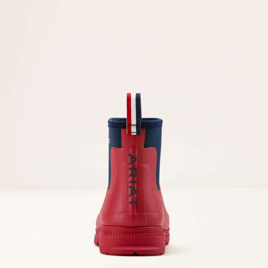 Ariat Stable Boots Kelmarsh Shortie Women Team Red/Navy