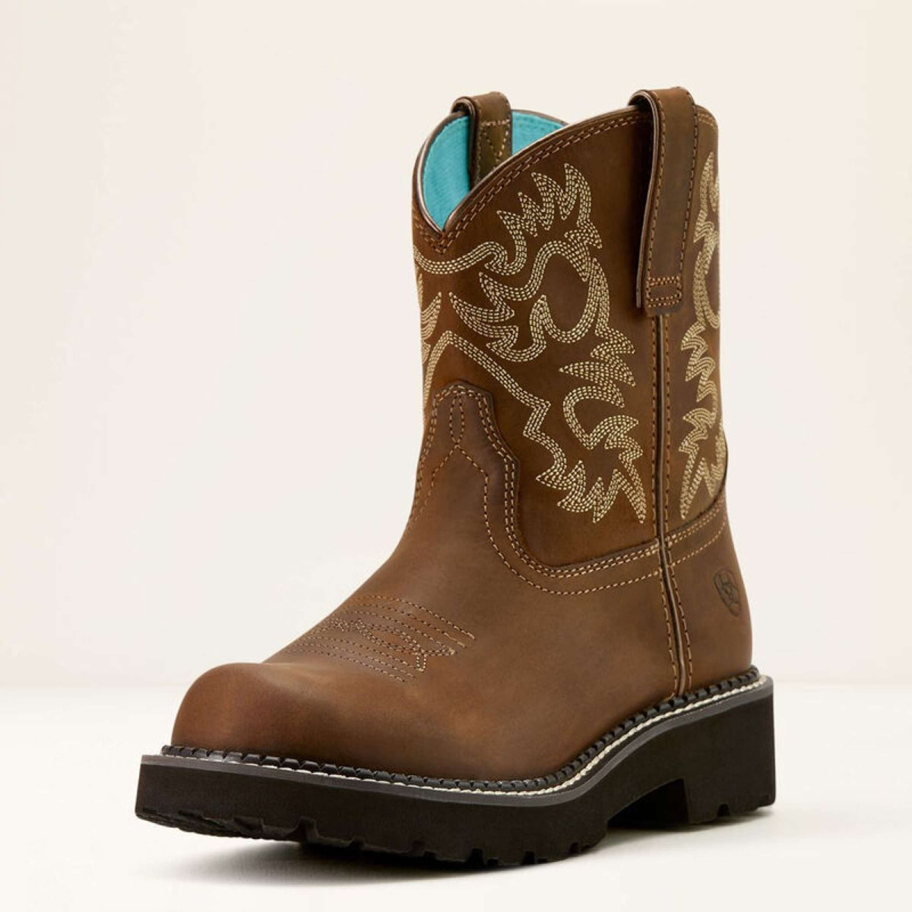 Ariat Western Boots Fatbaby Women Sassy Brown