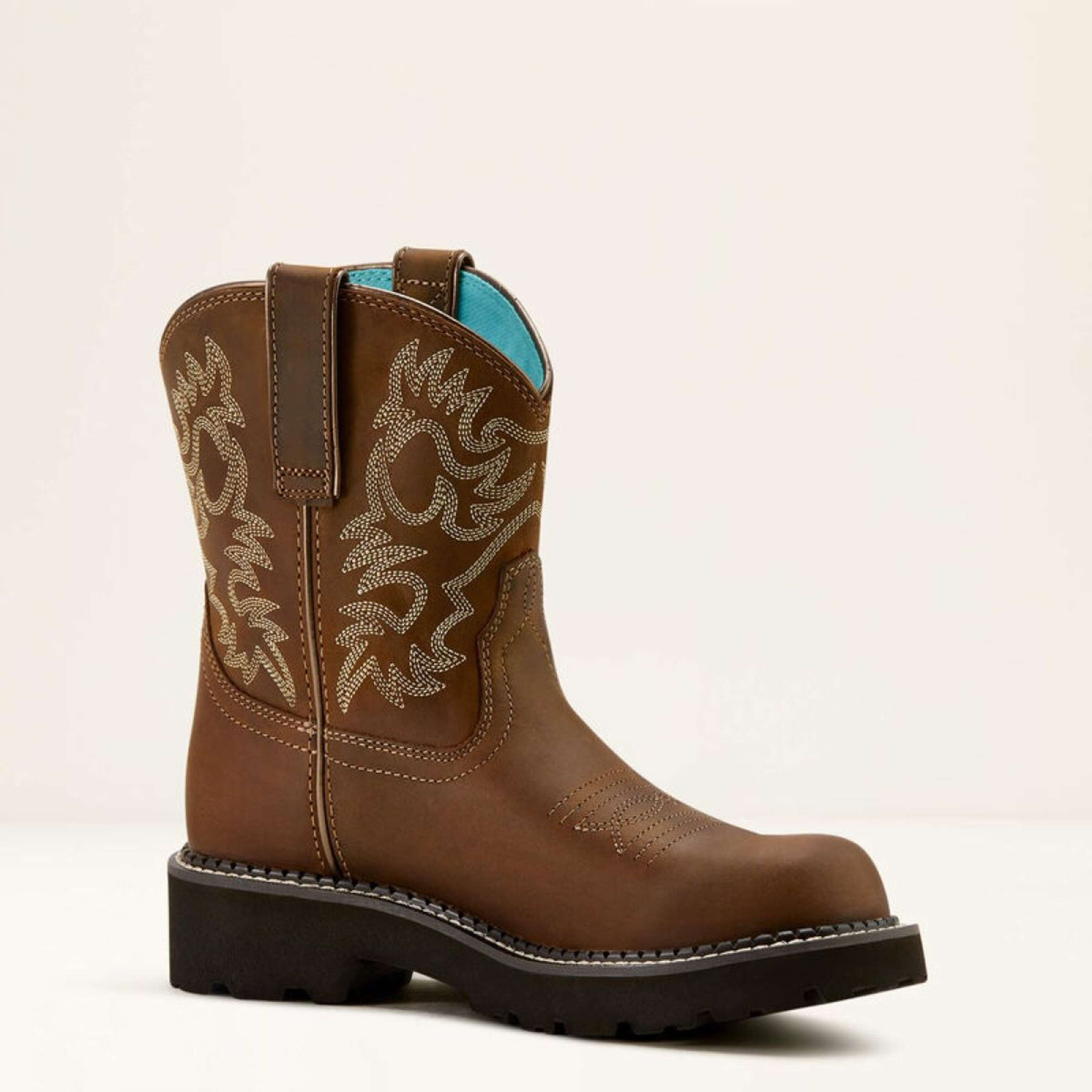 Ariat Western Boots Fatbaby Women Sassy Brown