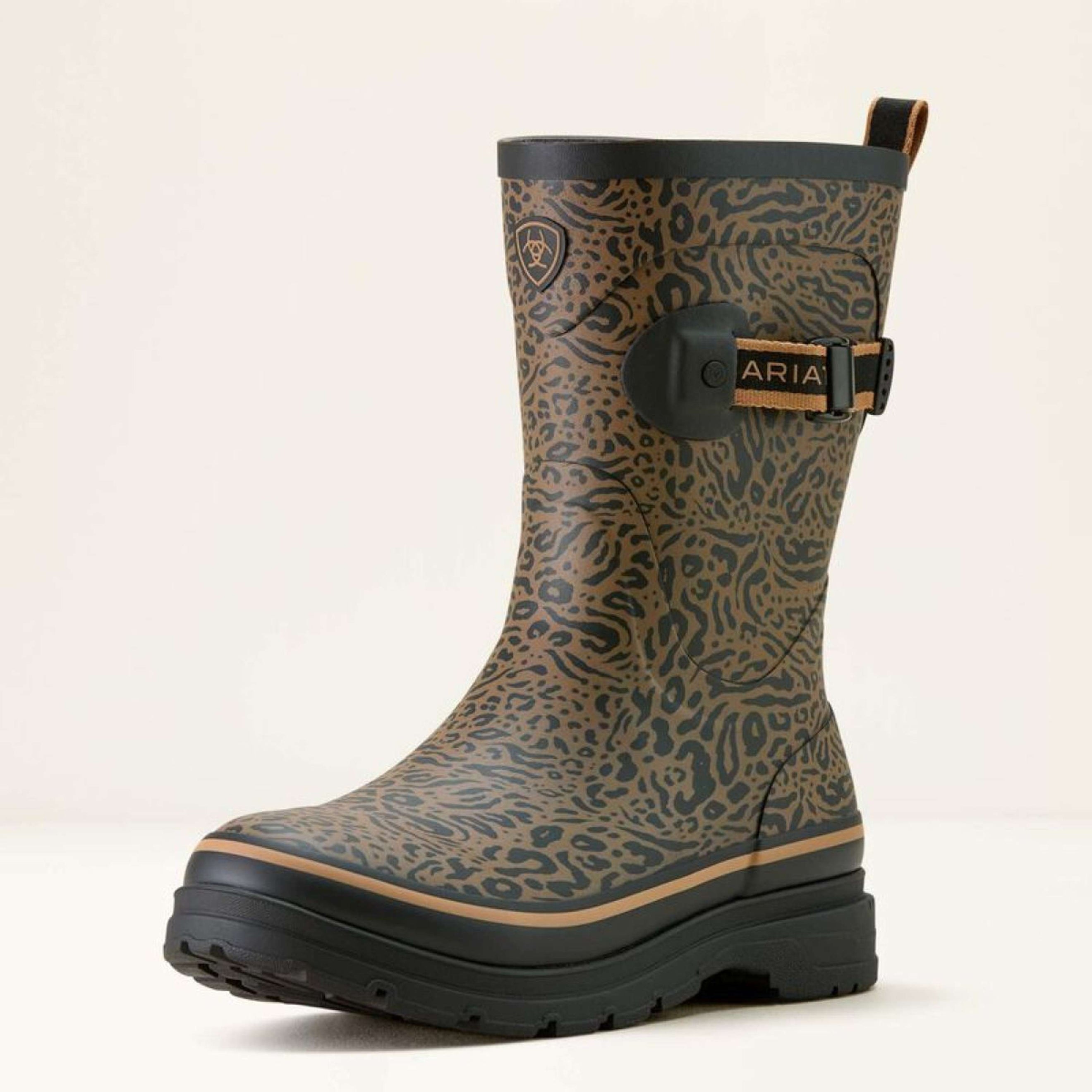 Ariat Rain Boots Kelmarsh Mid Women Ocelot Print