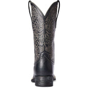 Ariat Western Boots Round Up Remuda Women Black Deertan