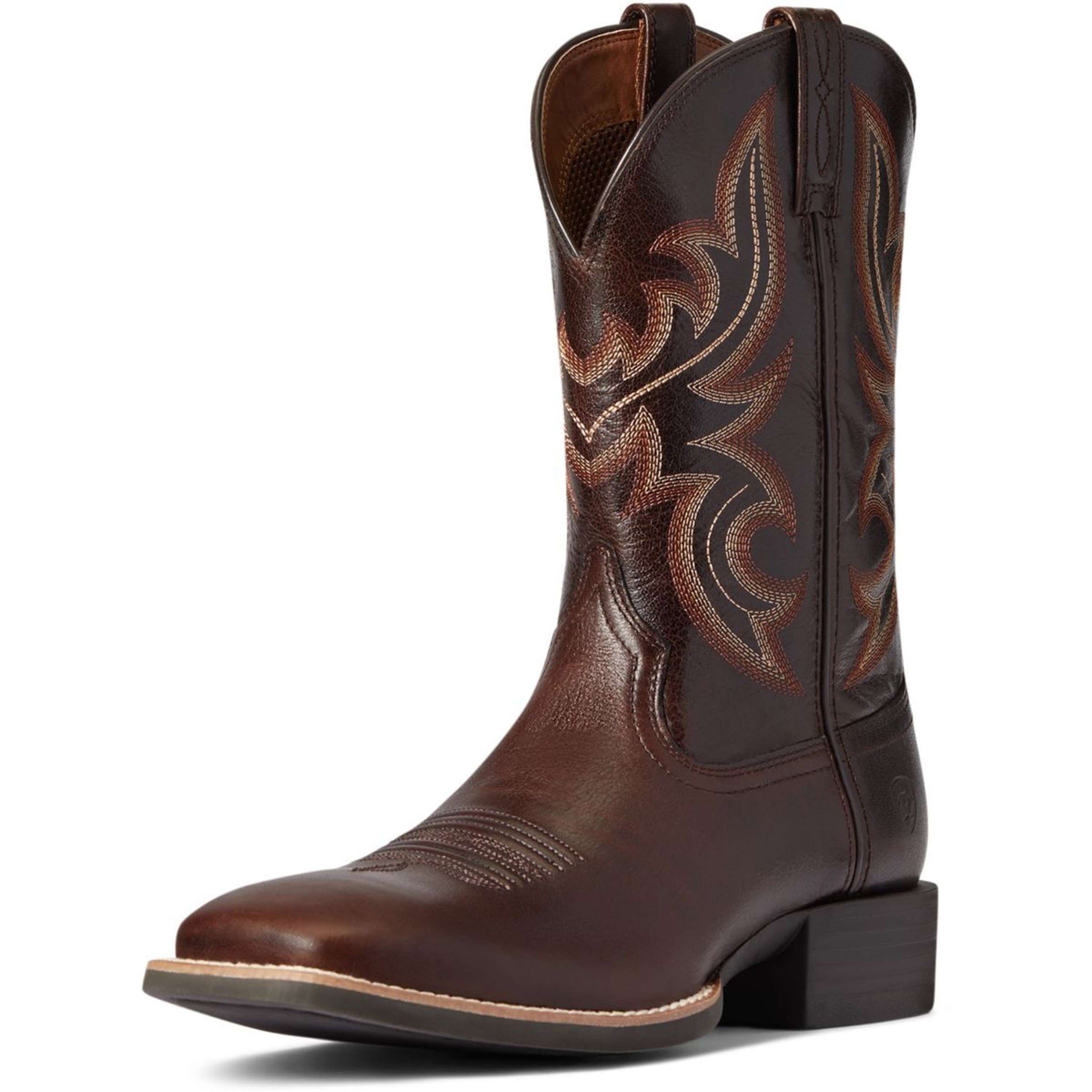 Ariat Western Boots Sport Cow Country Men Cusco Brown