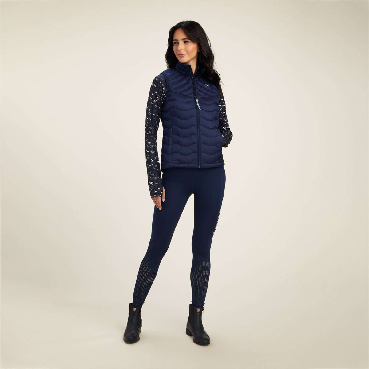 Ariat Bodywarmer Ideal Down Navy Eclipse