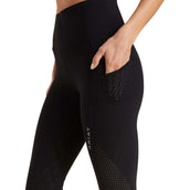 Ariat Riding Legging Breathe Half Grip Women Black