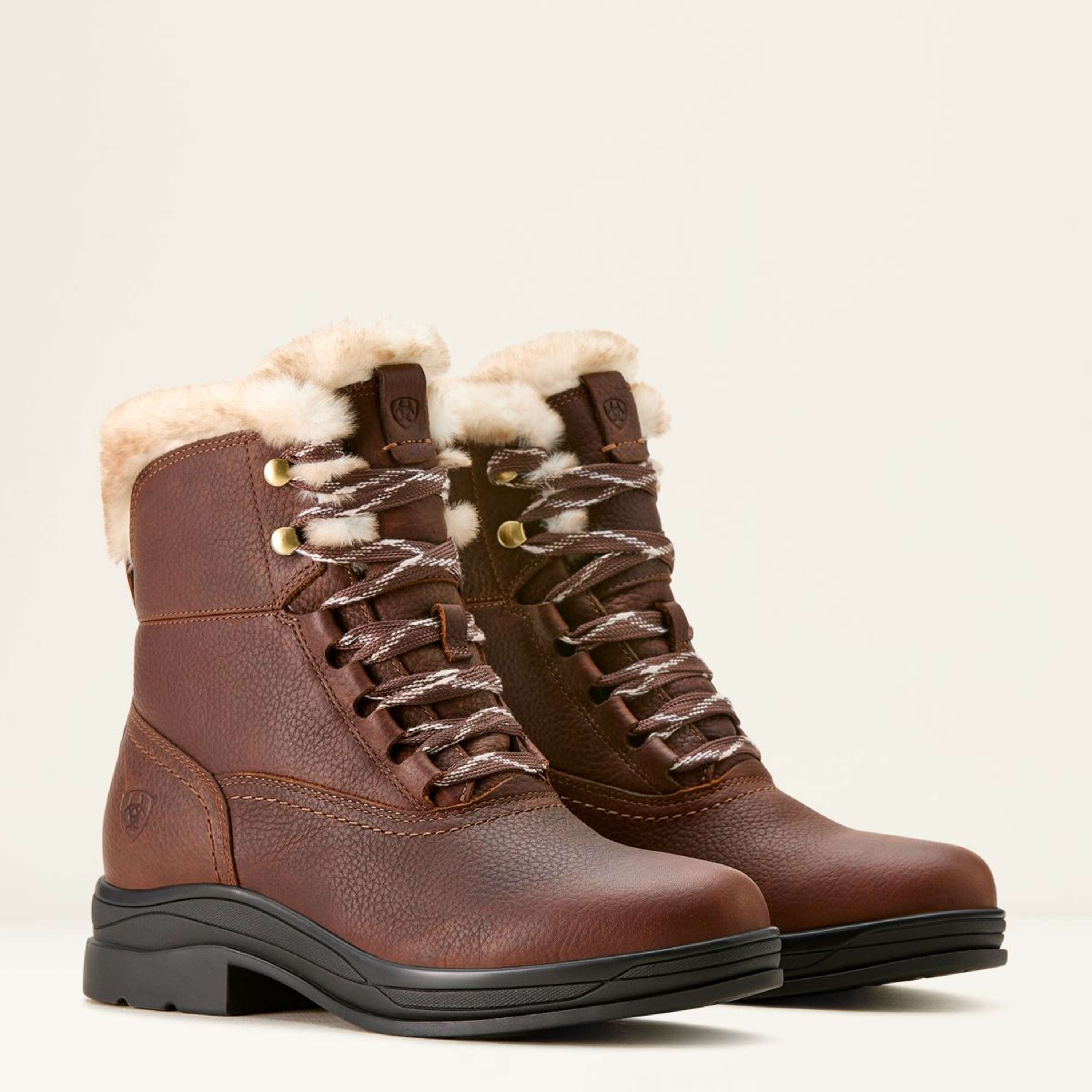 Ariat Outdoor Shoes Harper Sherpa H2O Darkbrown