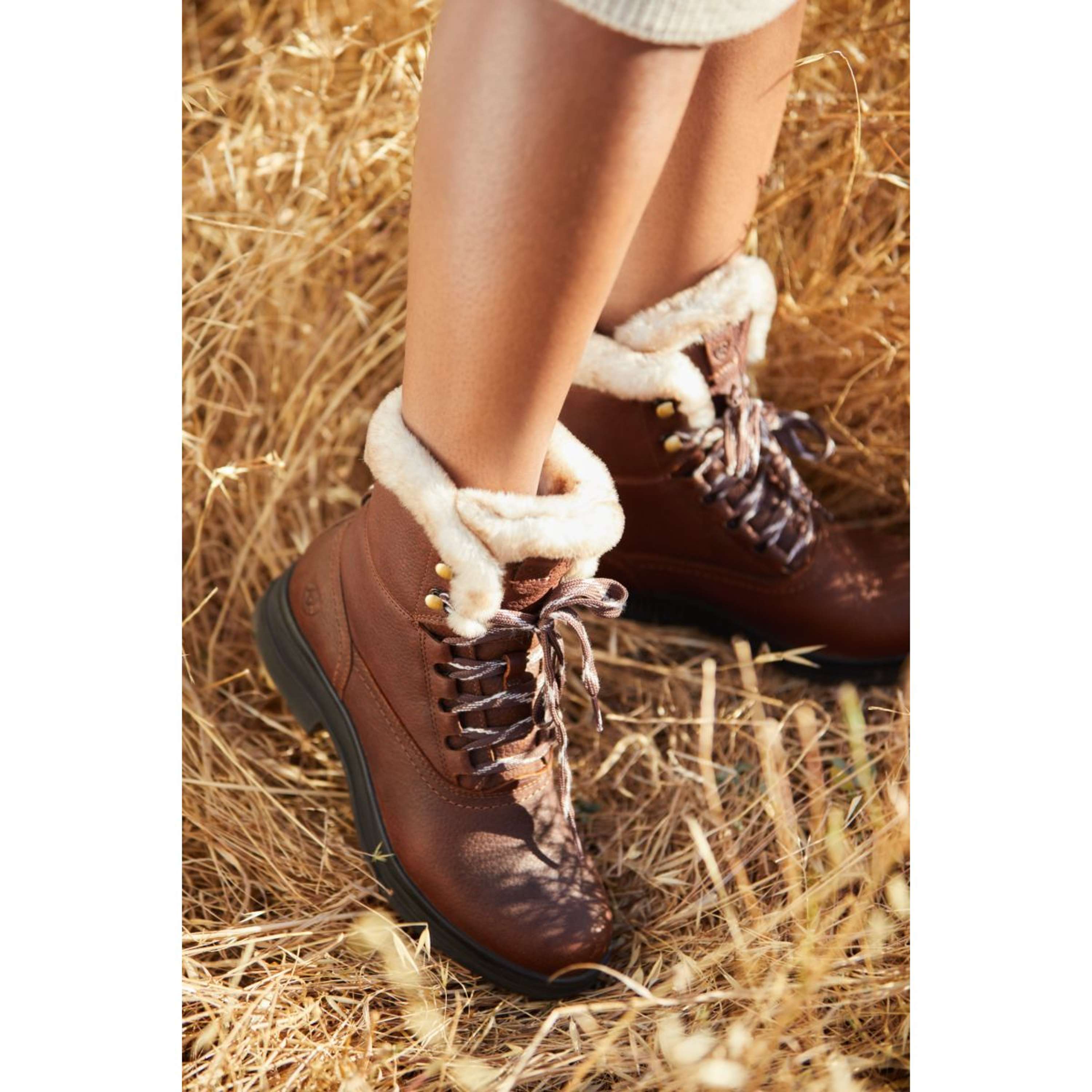 Ariat Outdoor Shoes Harper Sherpa H2O Darkbrown