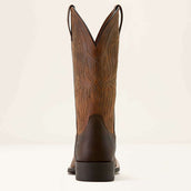 Ariat Western Boots MNS Sport Rustler Toffee Hippo Print/Rich Oak