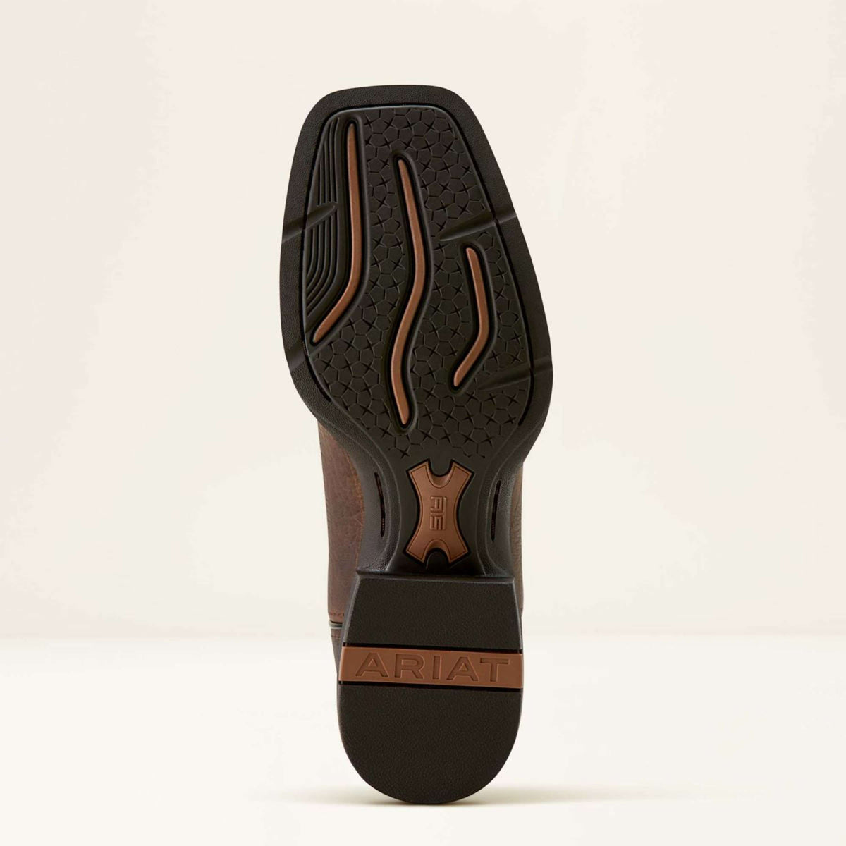 Ariat Western Boots MNS Sport Rustler Toffee Hippo Print/Rich Oak