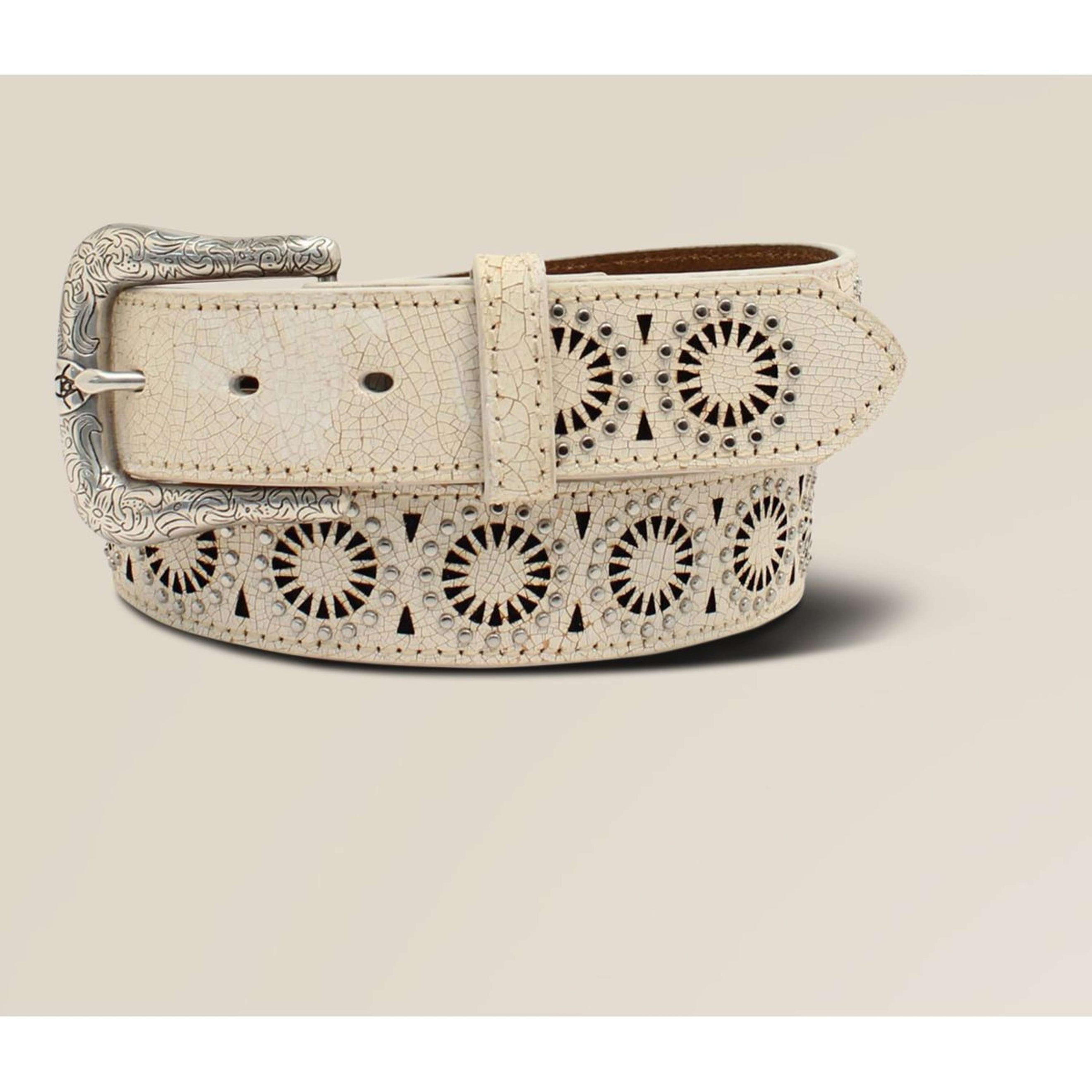 Ariat Belt M&F WMNS Circle Burst White Ariat Belt M&F WMNS Circle Burst White