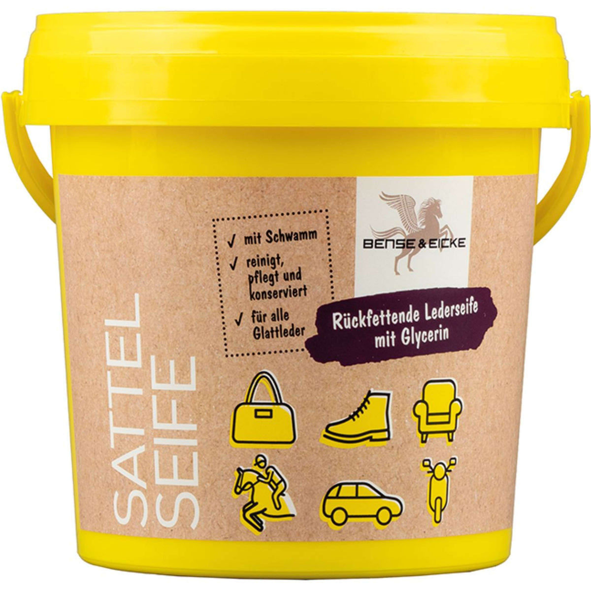 Bense & Eicke Saddle Soap with Sponge