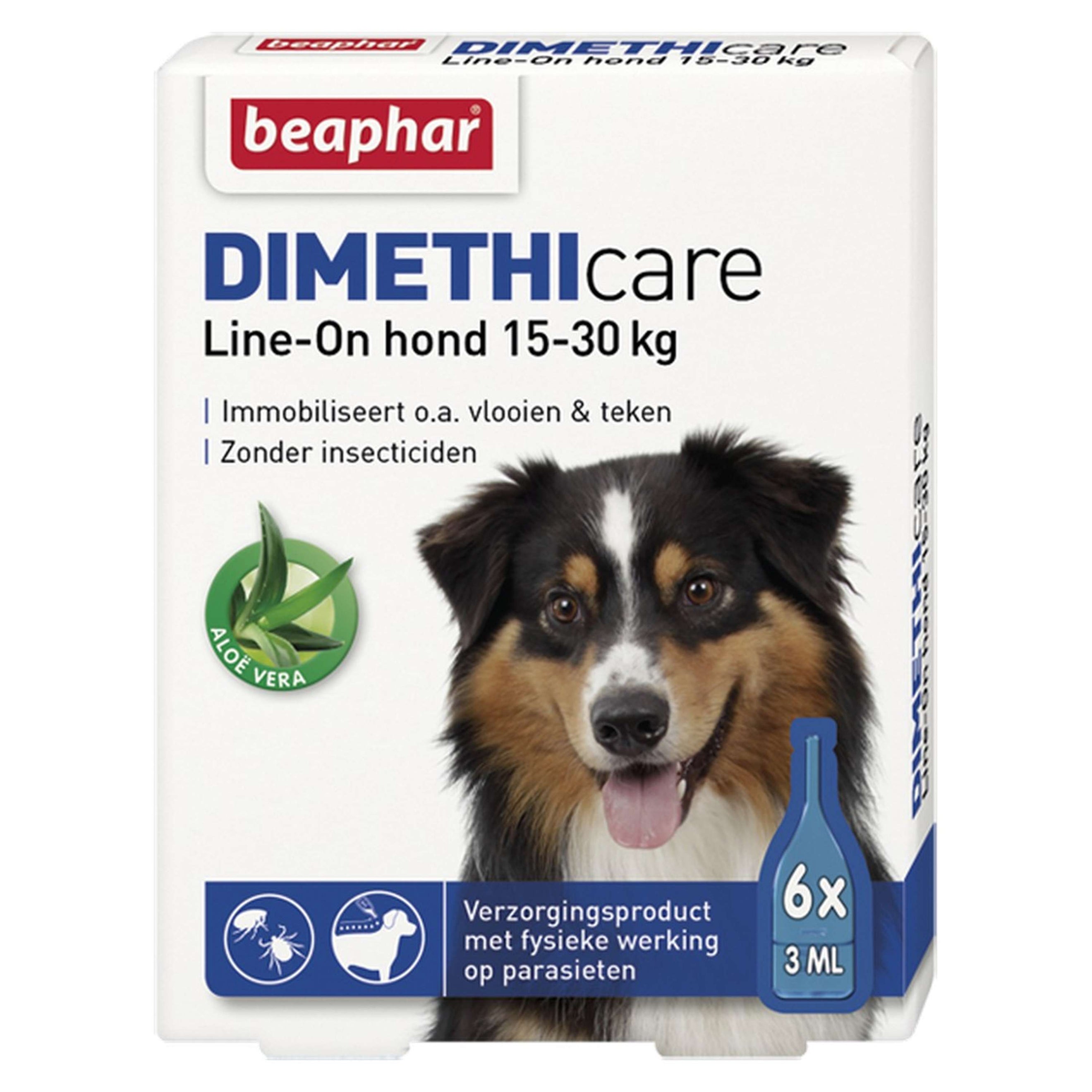 Beaphar Flea Treatment DIMETHIcare Line-on Dog Medium