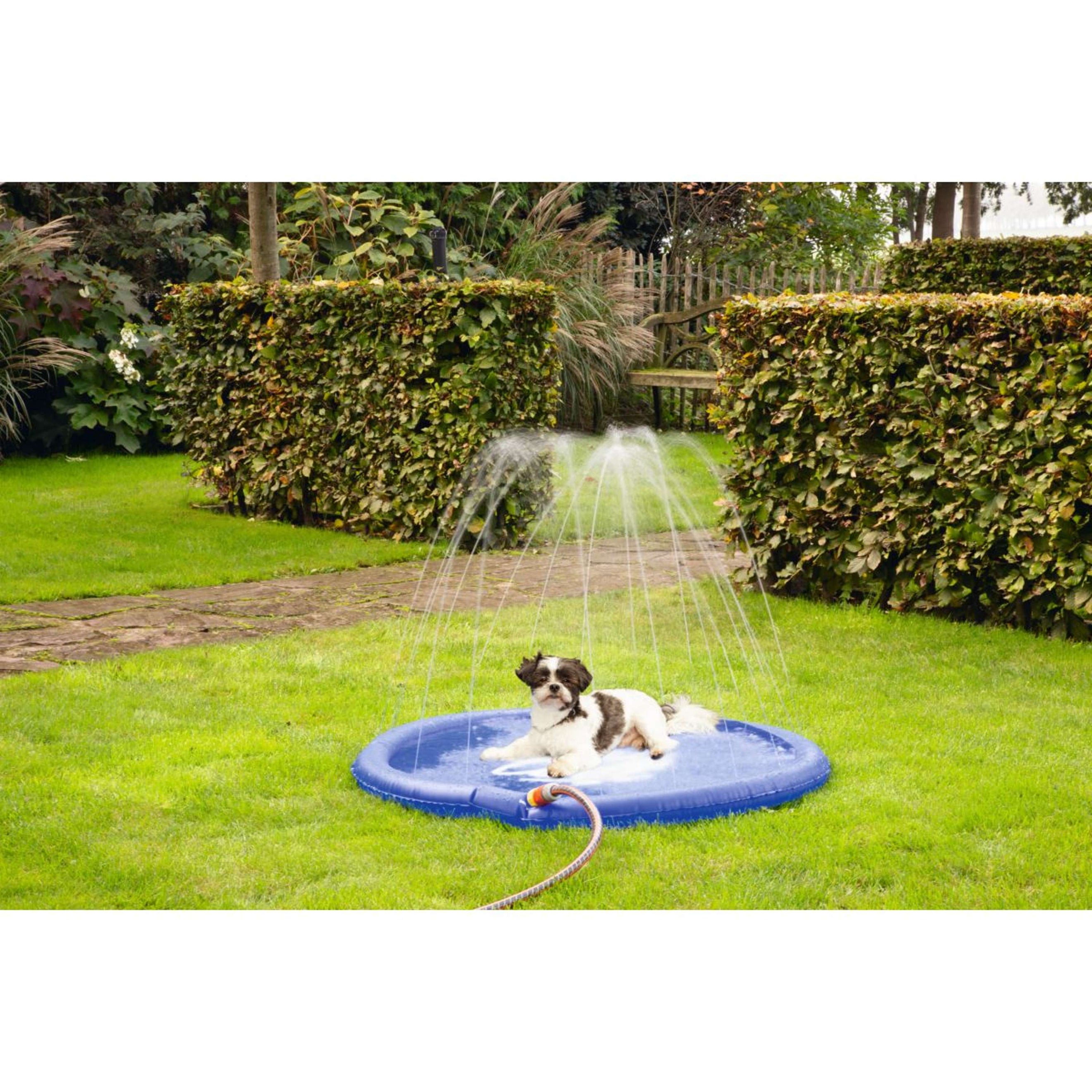 Beeztees Sprinkler Cooling Mat Stay Cool Blue