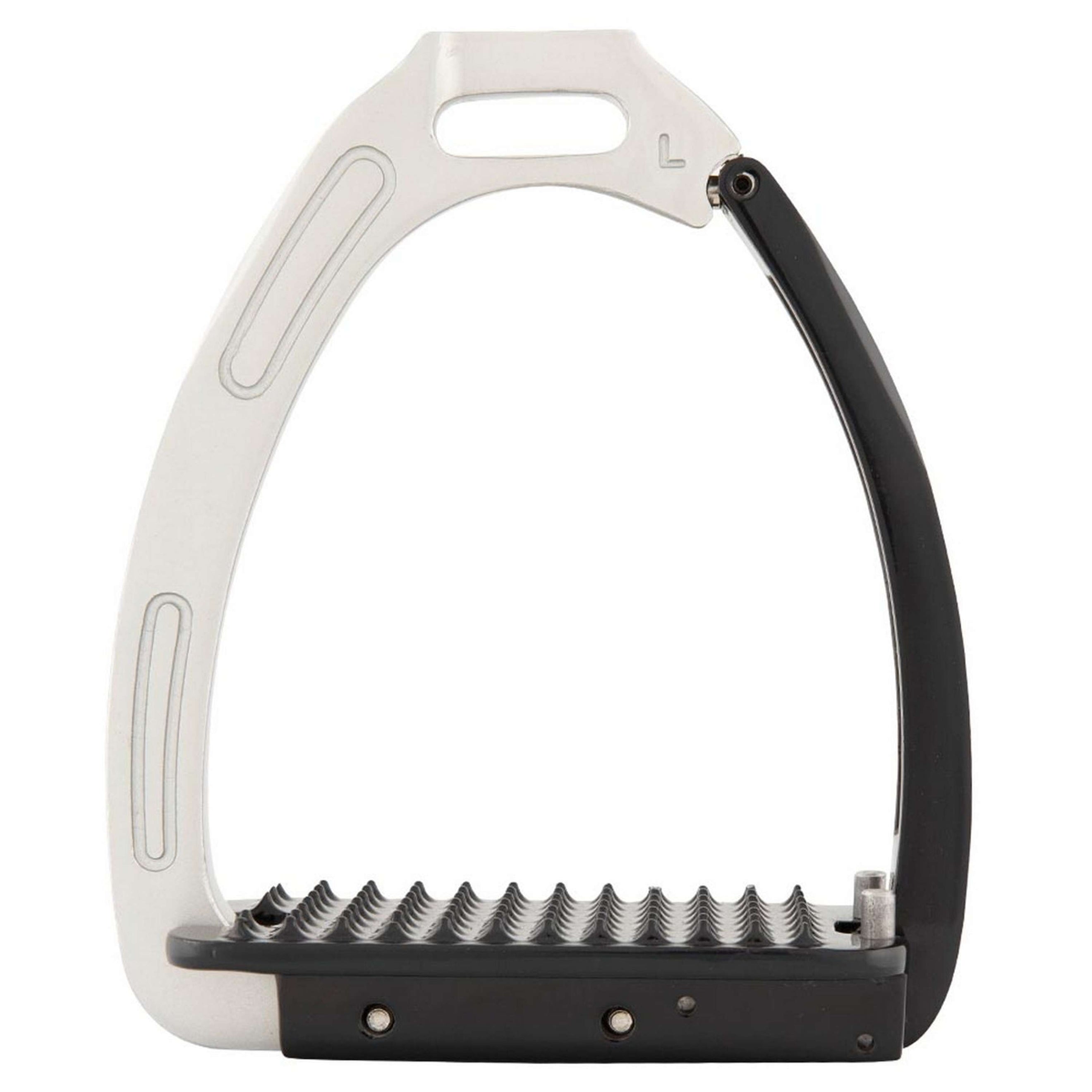 BR Stirrups Lavarone Silver/Black