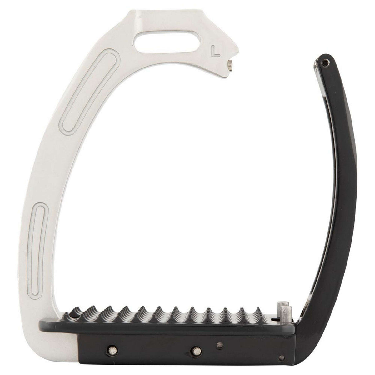 BR Stirrups Lavarone Silver/Black