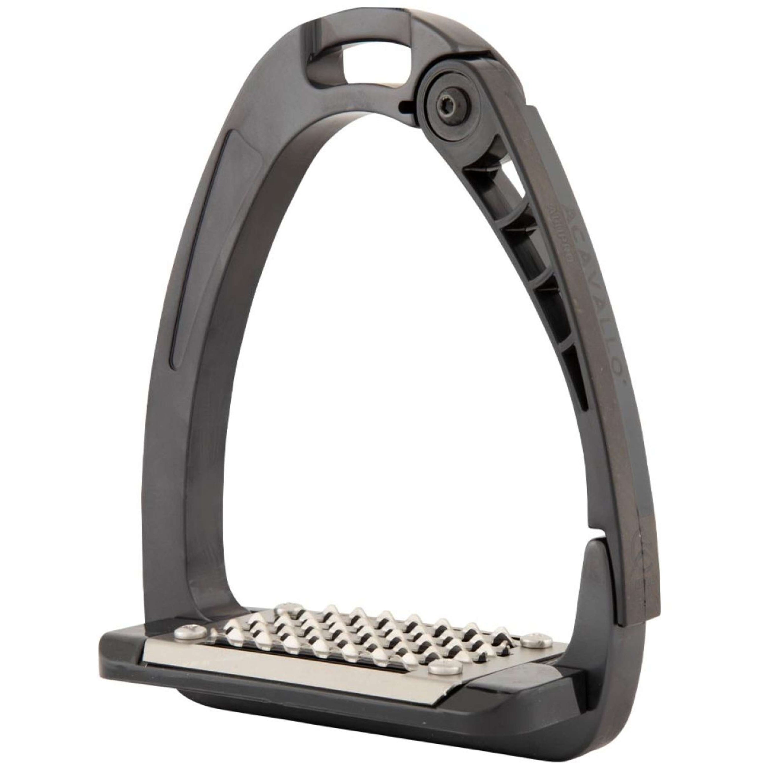 Acavallo Stirrups Arena Alupro Charcoal/Black