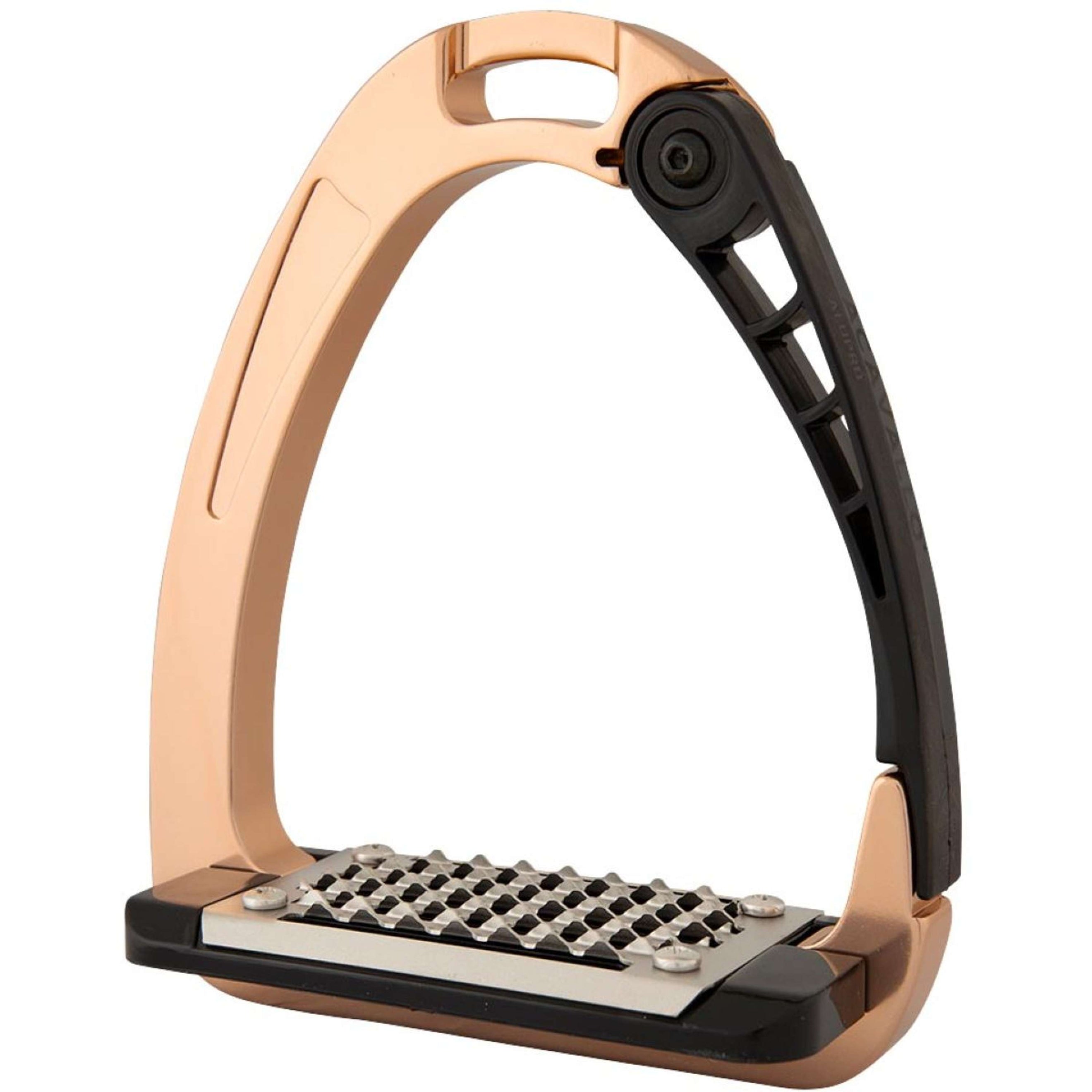 Acavallo Stirrups Arena Alupro Rose gold/Black