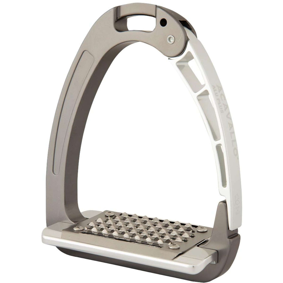 Acavallo Stirrups Arena AluPLUS Titanium/Silver