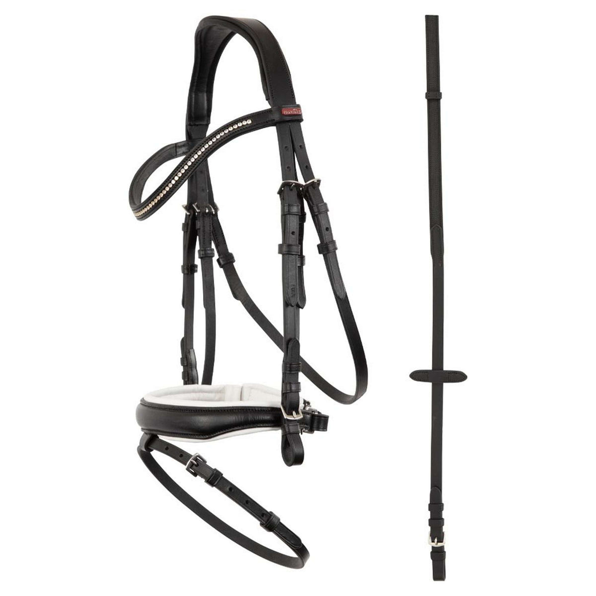 Premiere Bridle Bastia Black/White