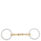 BR Loose Ring Snaffle Soft Contact Double Broken 14mm