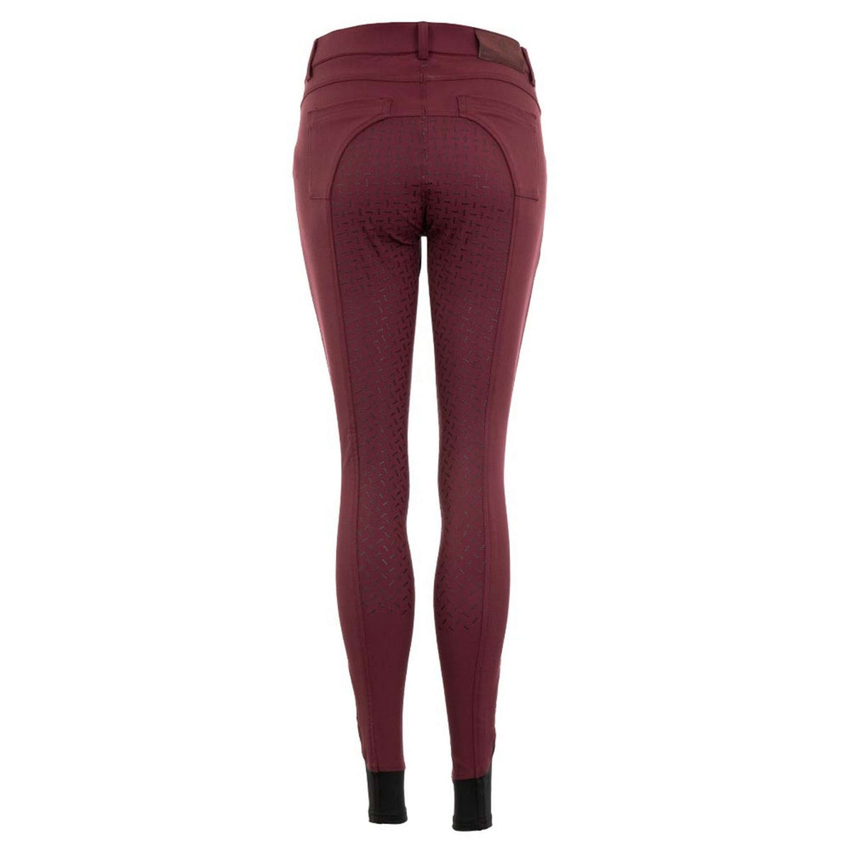 BR Breeches Malon Silicon Seat Wine-Red