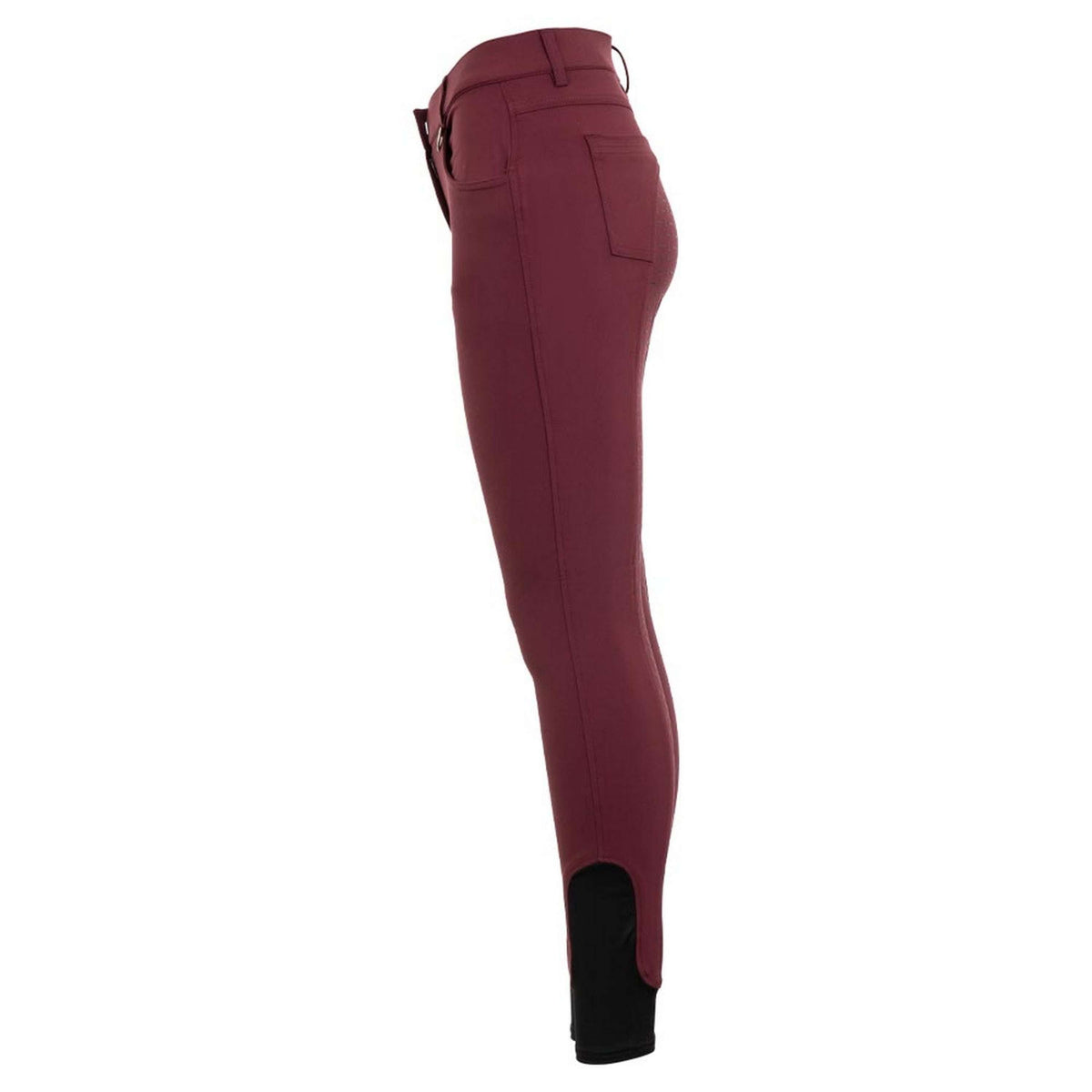 BR Breeches Malon Silicon Seat Wine-Red