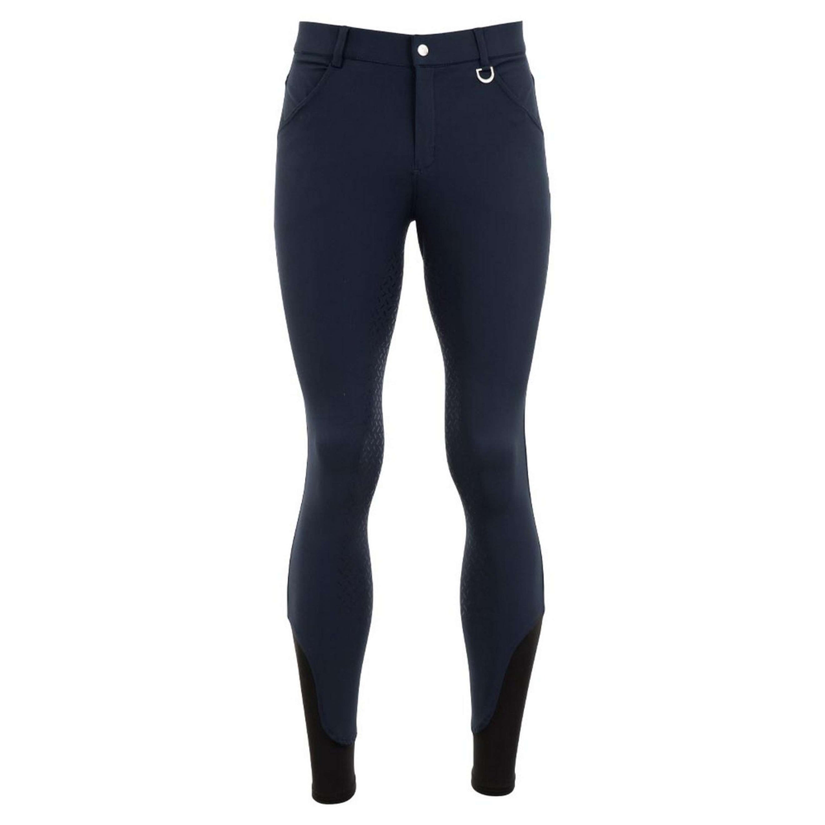 BR Breeches Marcus Men Silicon Seat Navy