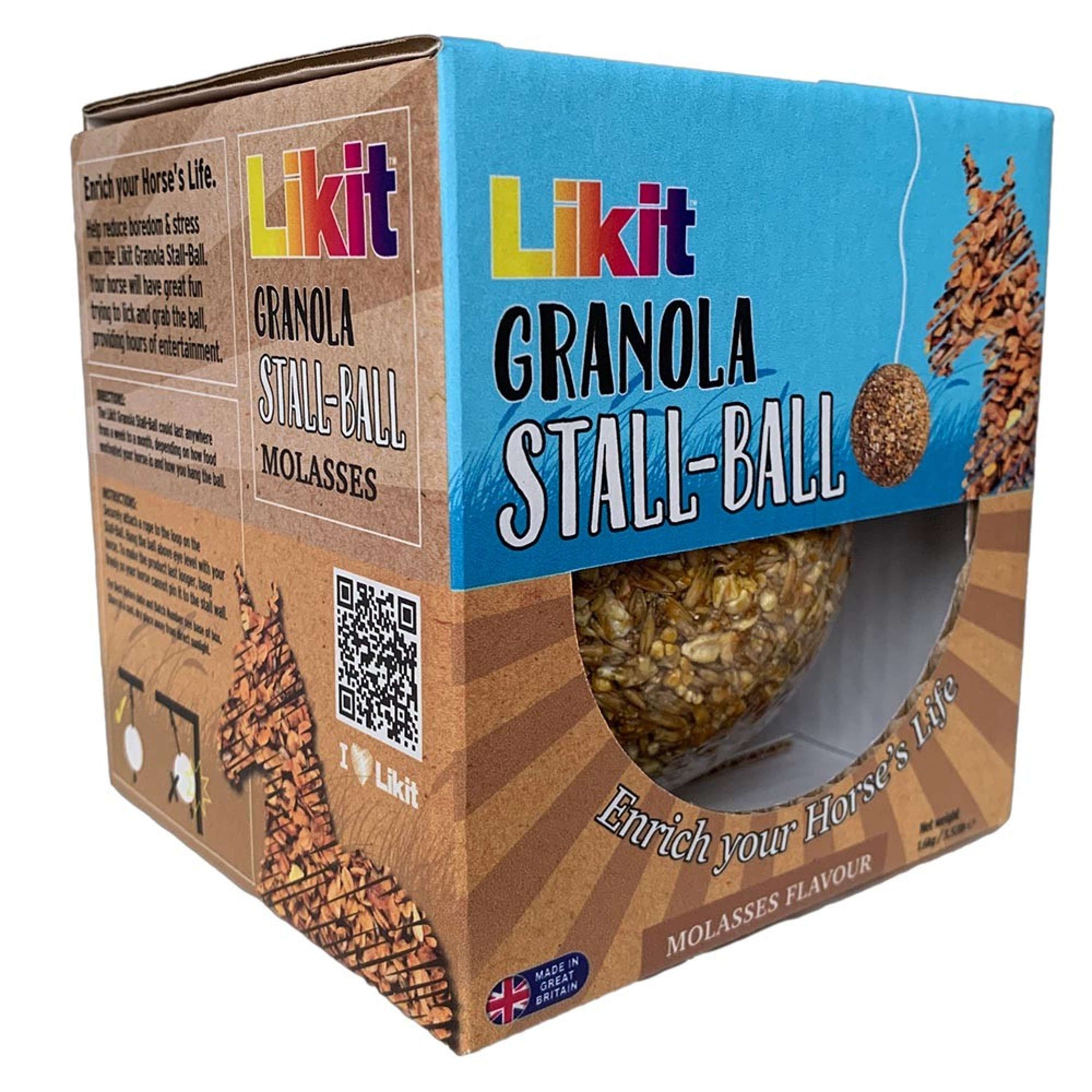 Likit Stable Ball Granola Molasses Likit Stable Ball Granola Molasses