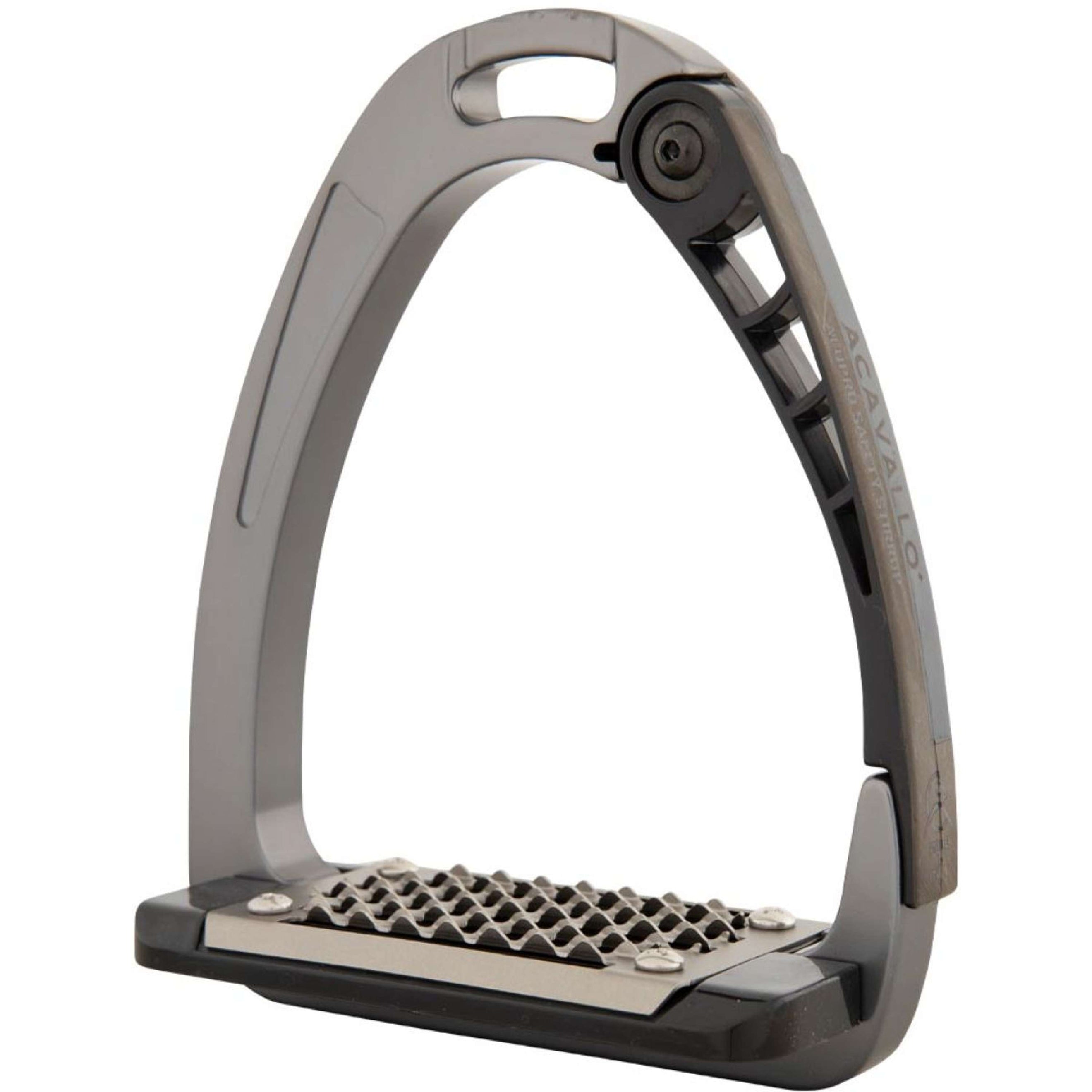 Acavallo Stirrups Arena AluPRO Junior Titanium/Black