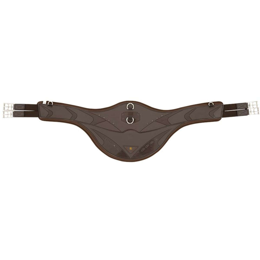 BR Girth Poly Anatomic General Purpose Bellyflap Brown