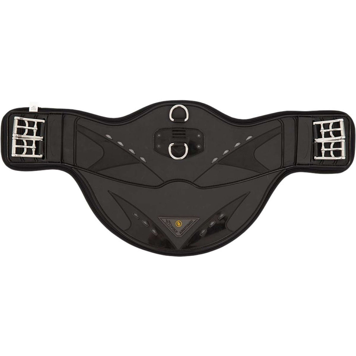 BR Girth Poly Anatomic Short with a Stud Guard Black