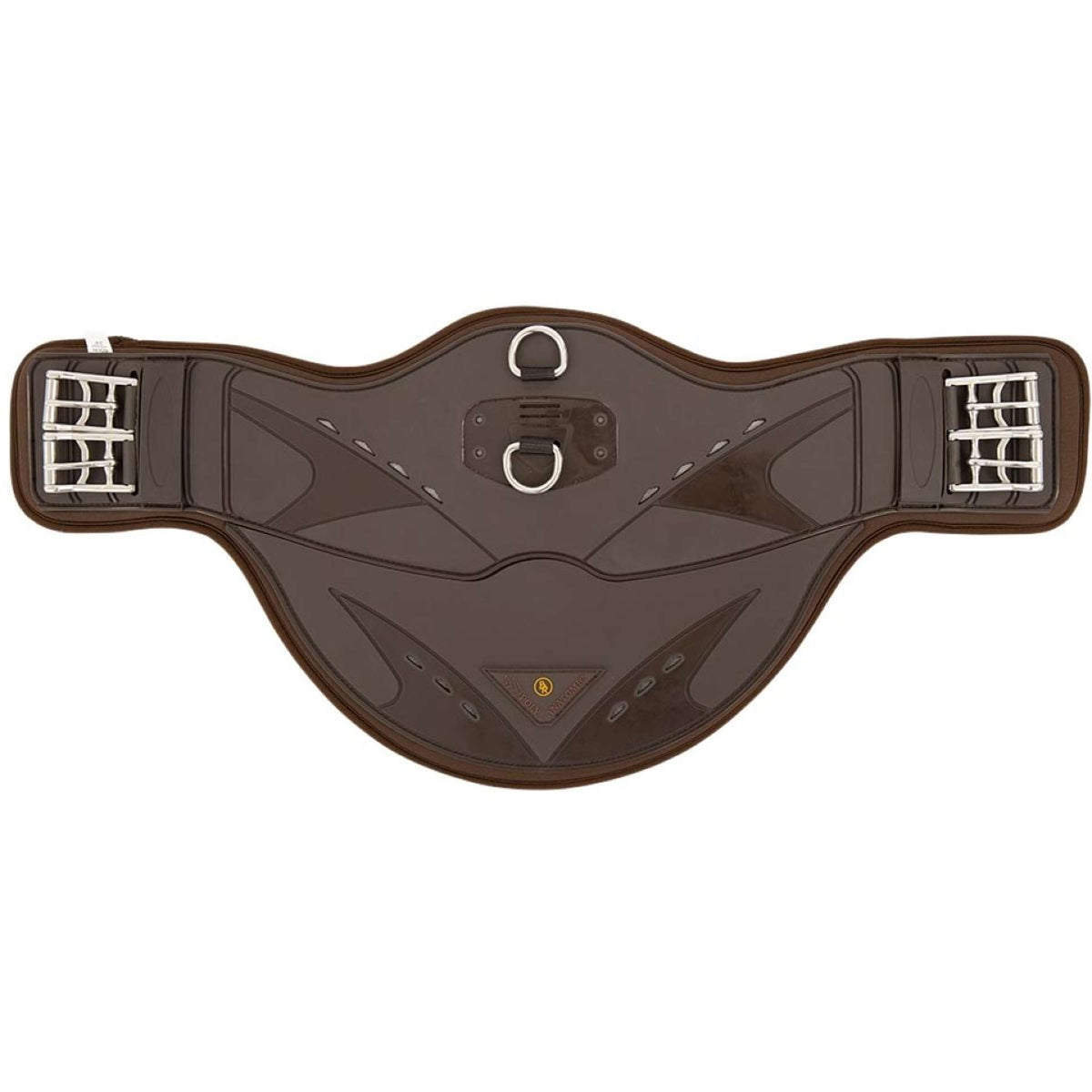 BR Girth Poly Anatomic Short with a Stud Guard Brown