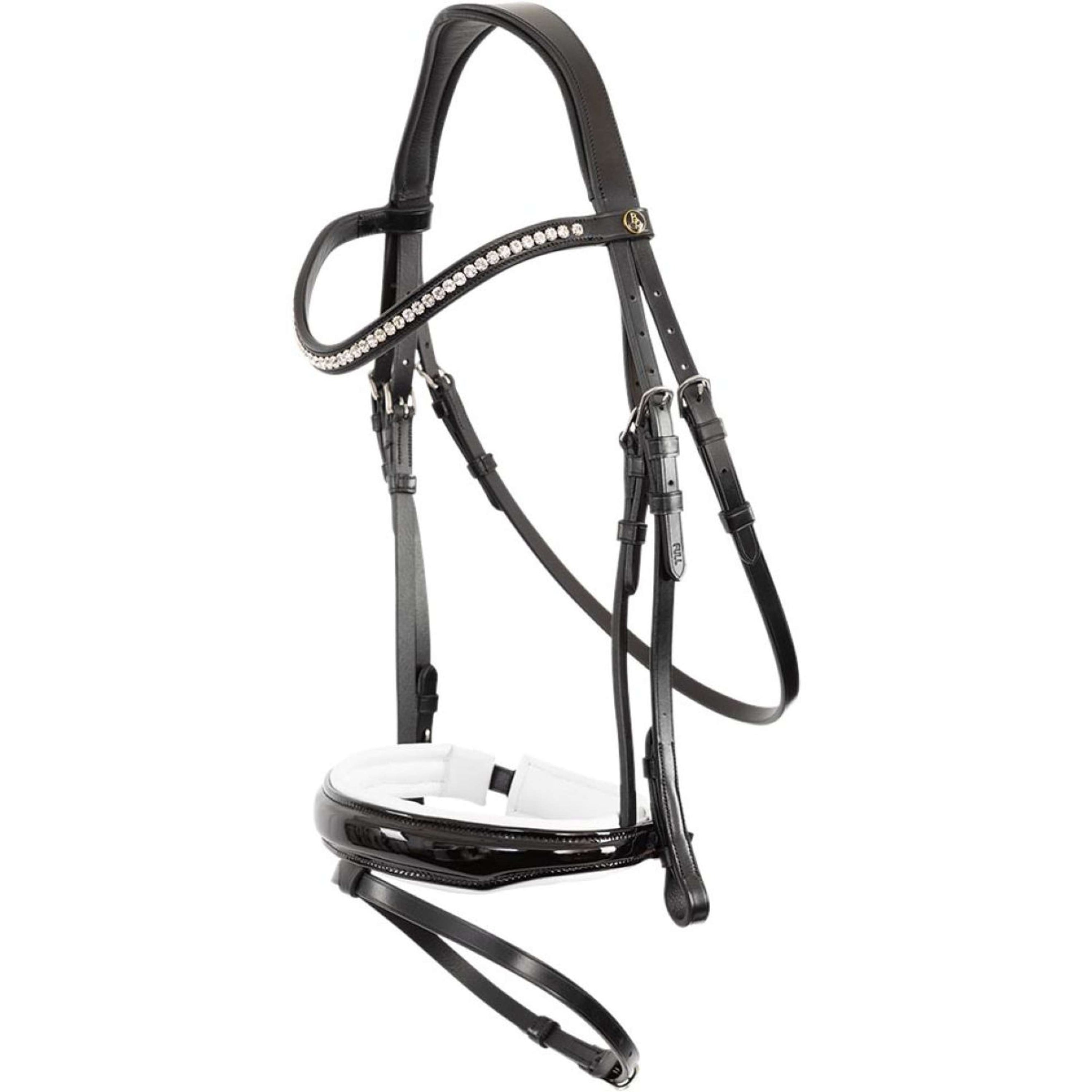 BR Bridle Ipswitch Black/White