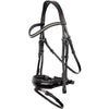 BR Bridle Ipswitch Black/Silver