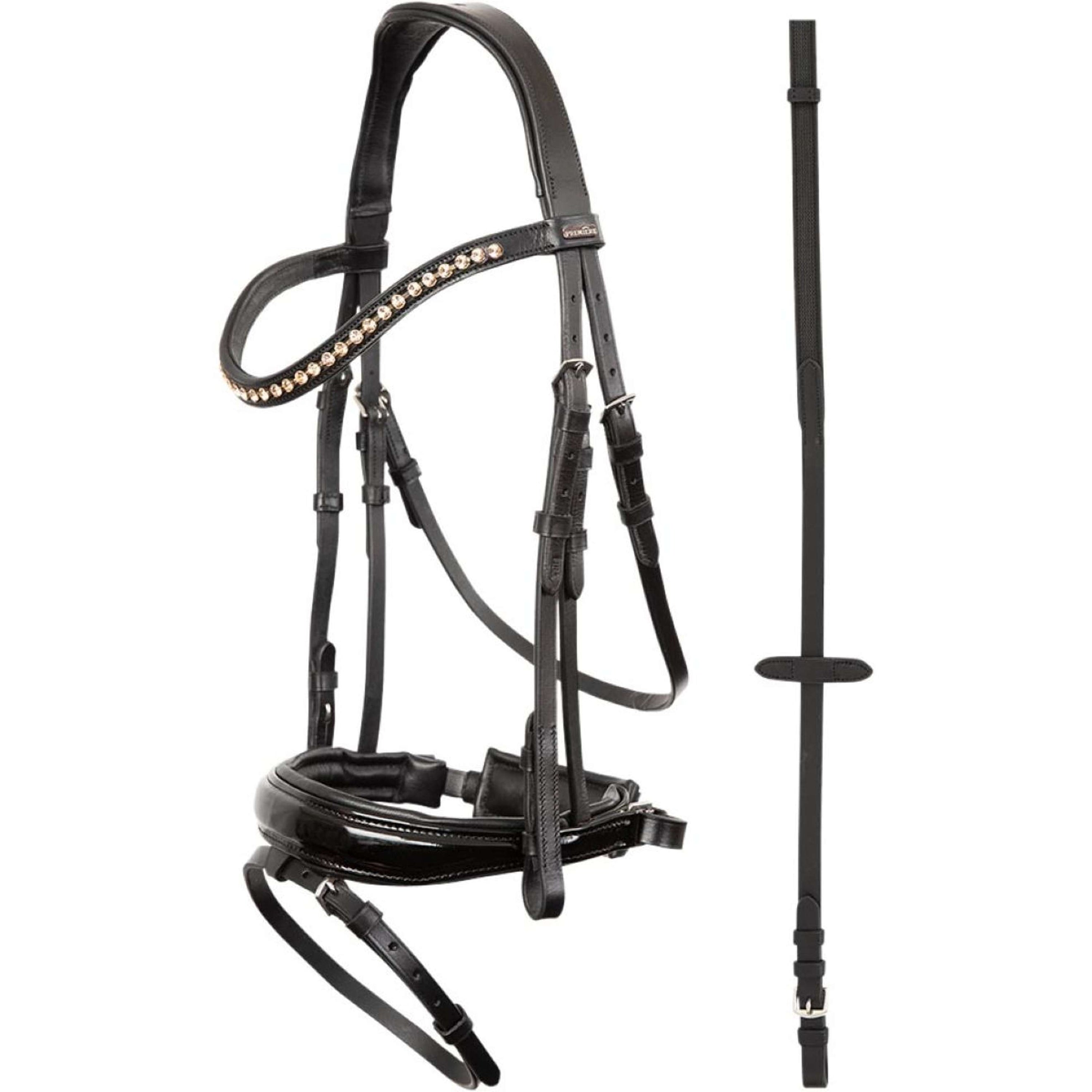 Premiere Bridle Brest Black