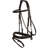 BR Bridle Kendal Combi Noseband Black/Silver