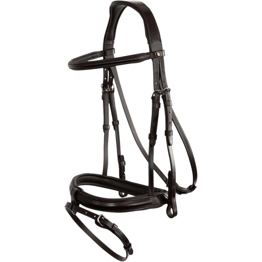 BR Bridle Kendal Combi Noseband Black/Silver