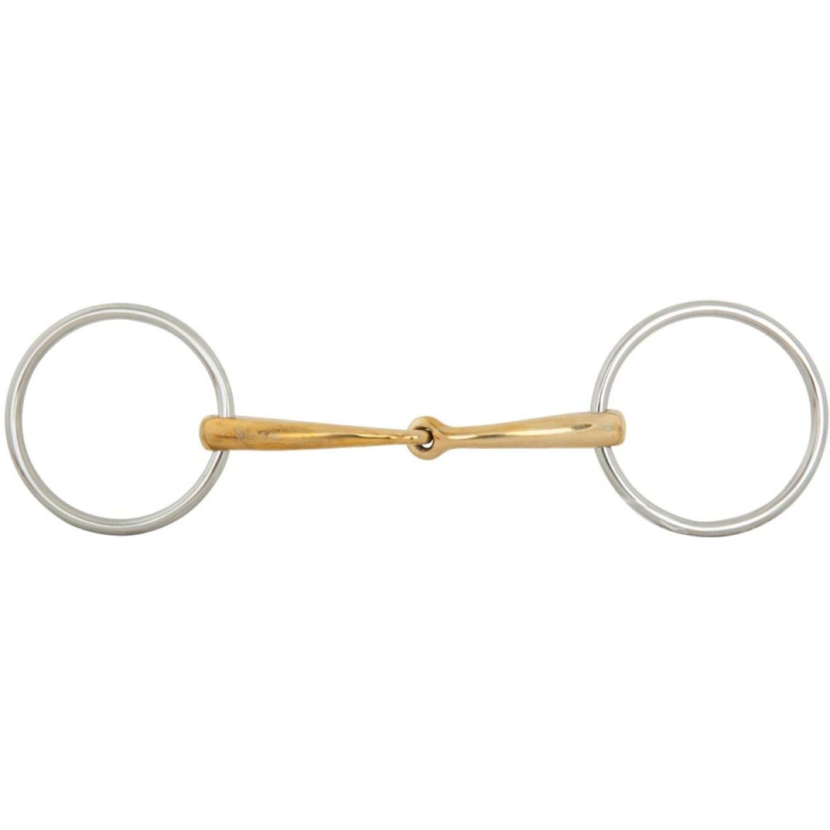 BR Loose Ring Snaffle Soft Contact Single Snaffle 12mm