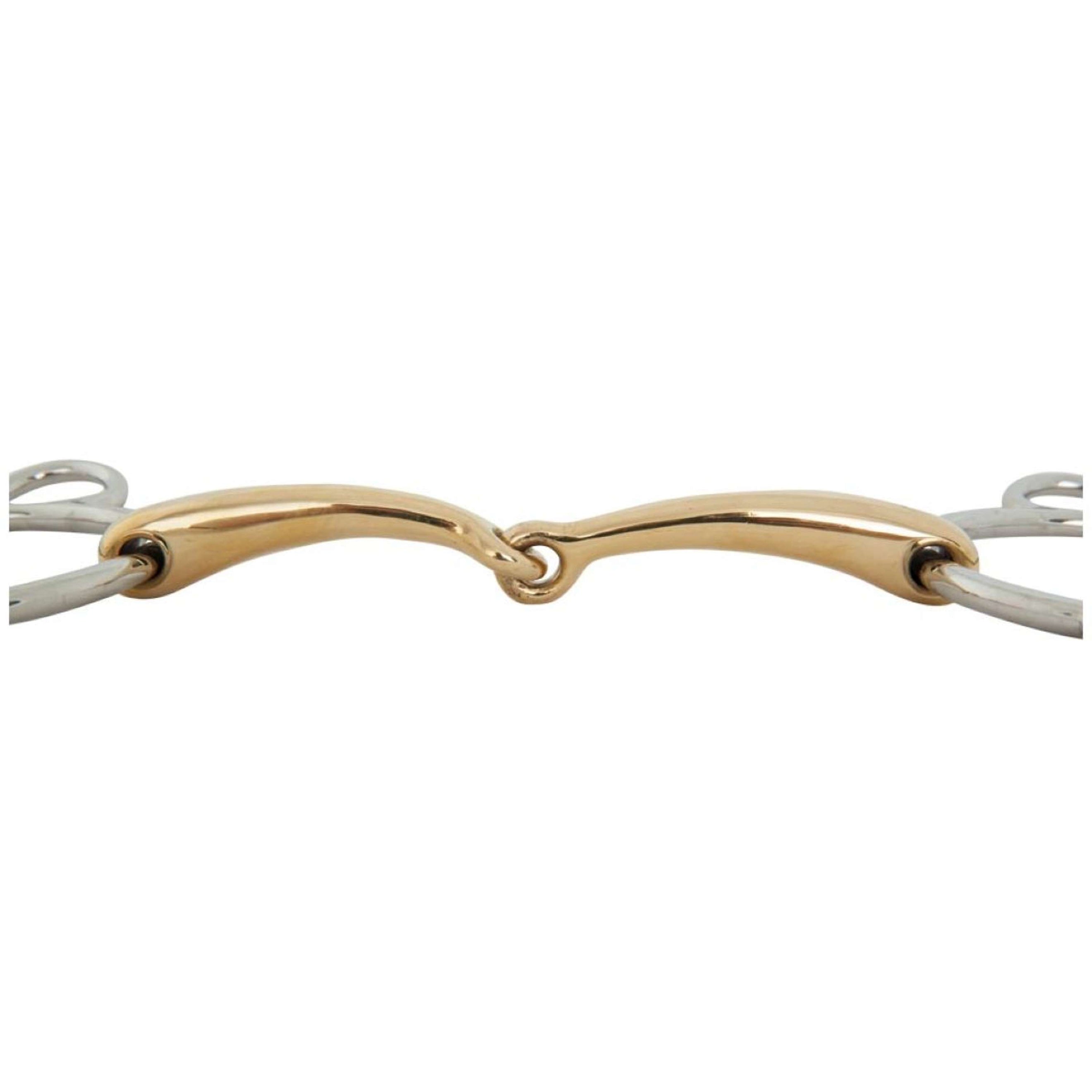 BR Loose Ring Snaffle Soft Contact Single Snaffle Pessoa 12mm