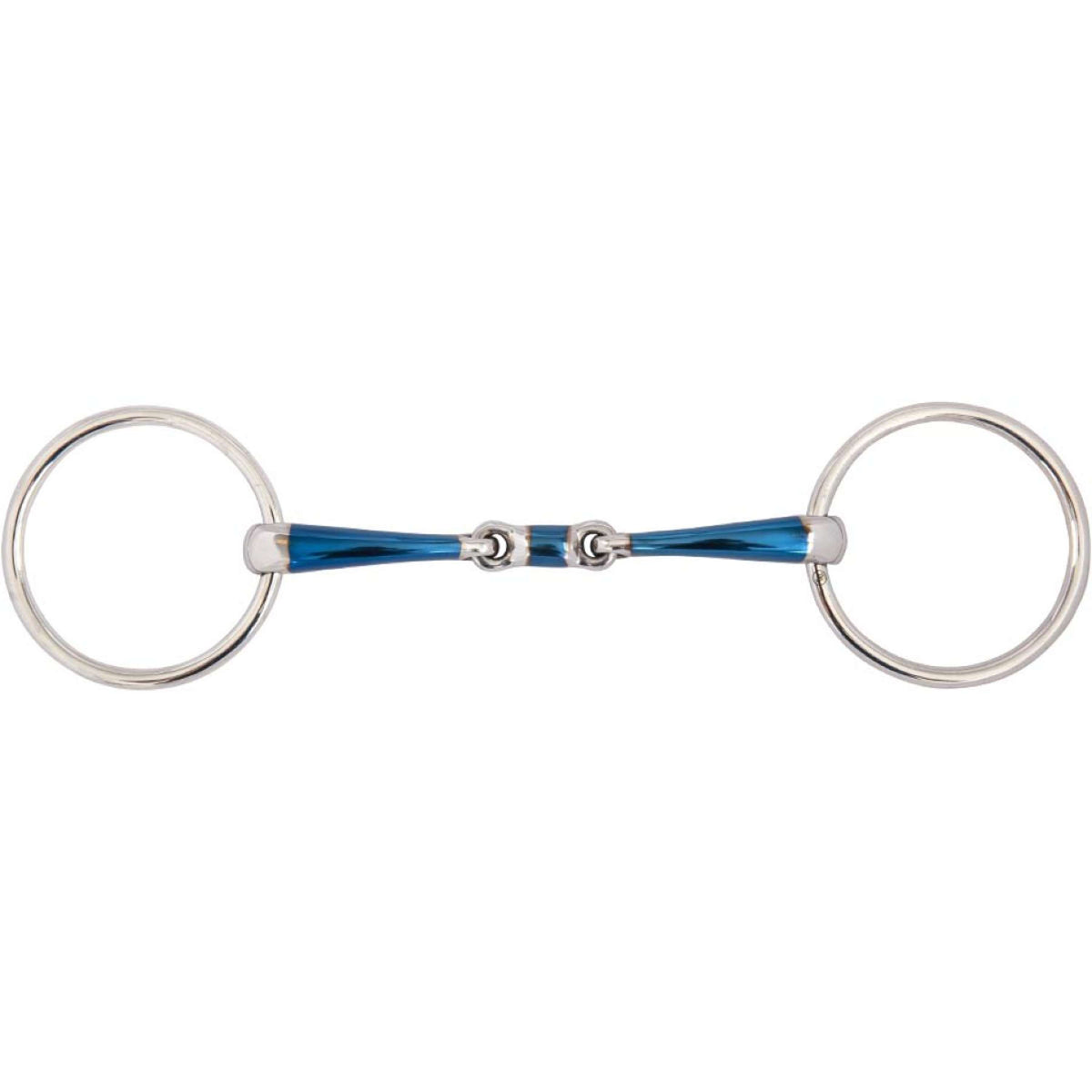 BR Loose Ring Snaffle Sweet Iron Magic Double Broken 14mm