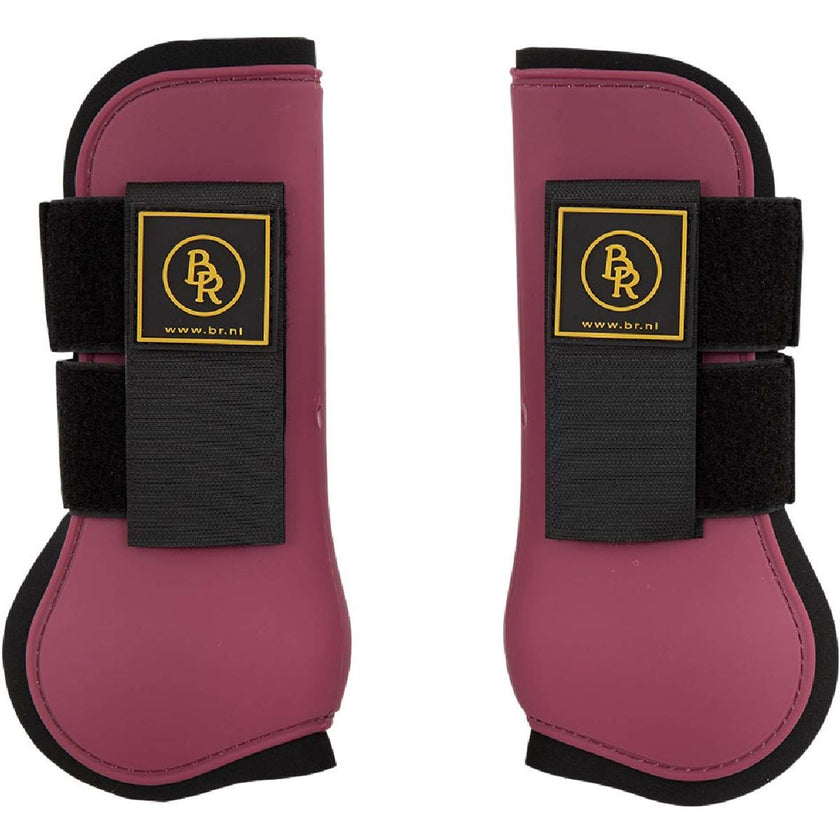 BR Tendon Boots Event PU with Neoprene Lining Red Plum