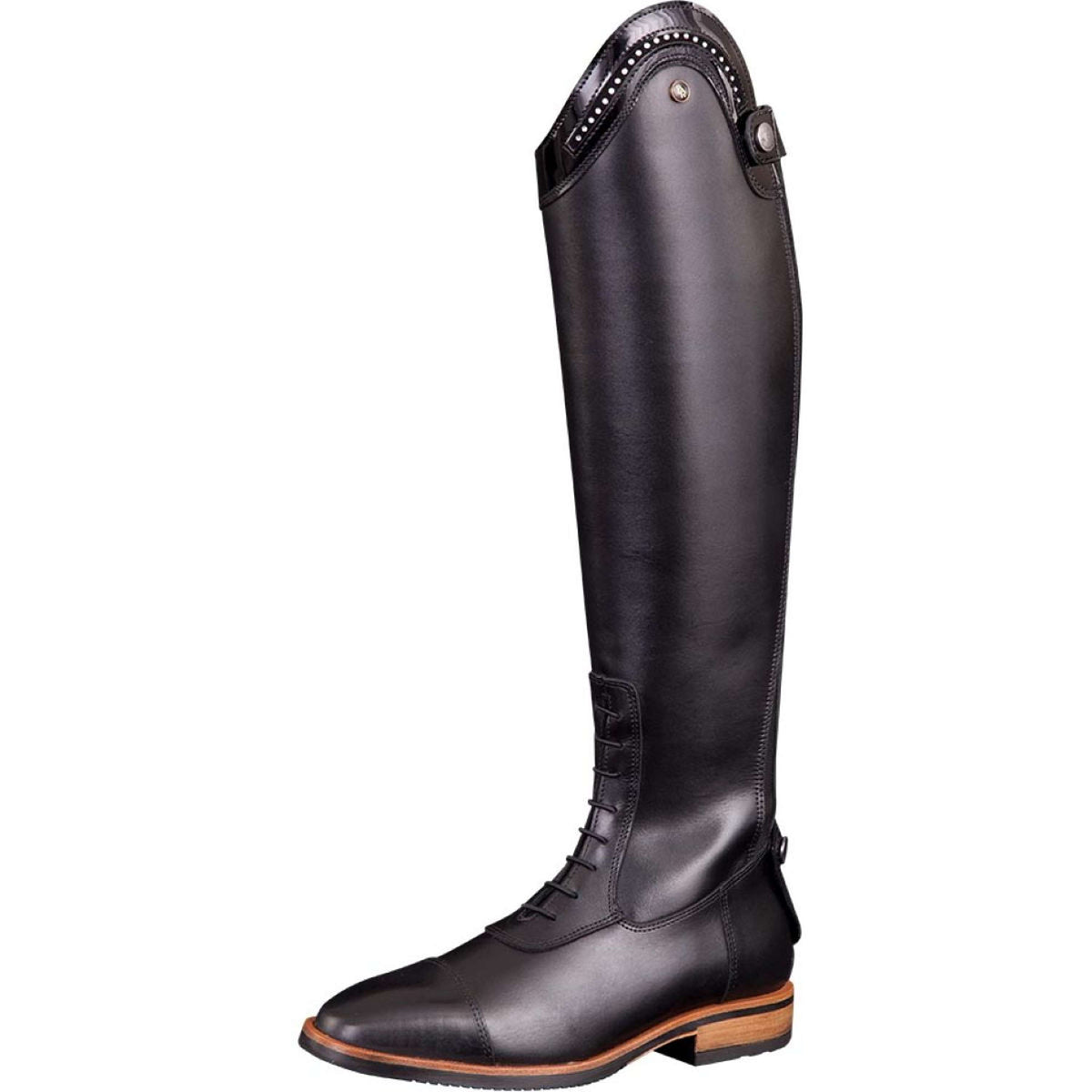 BR Boots Venetia Lacquer Black