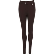 BR Breeches Malou Silicon Seat Darkbrown