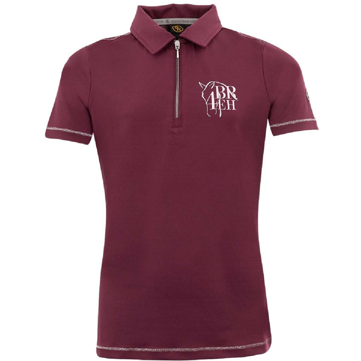 BR Poloshirt 4-EH Anne Kids Grape Wine