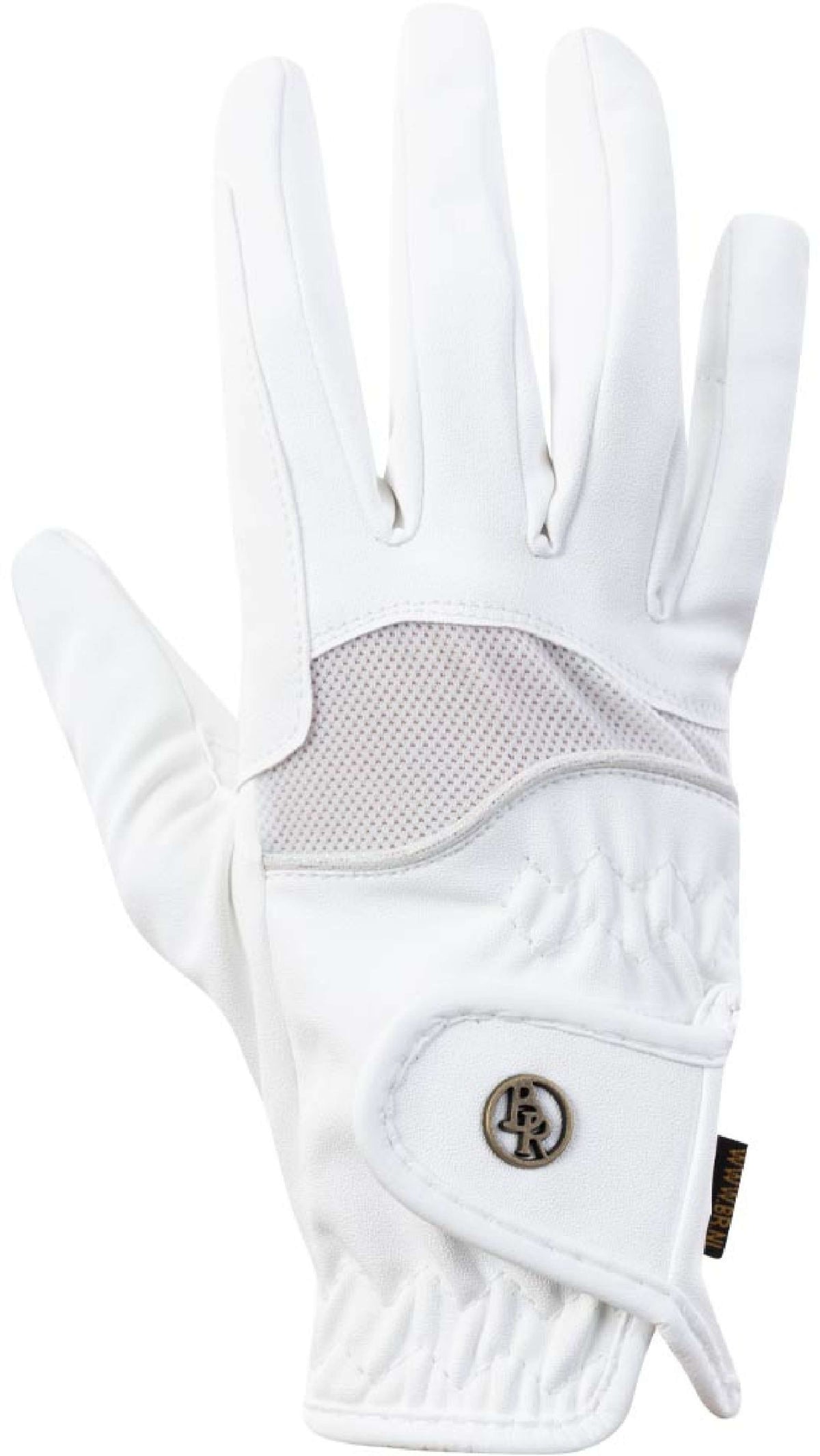 BR Riding Gloves Stork White