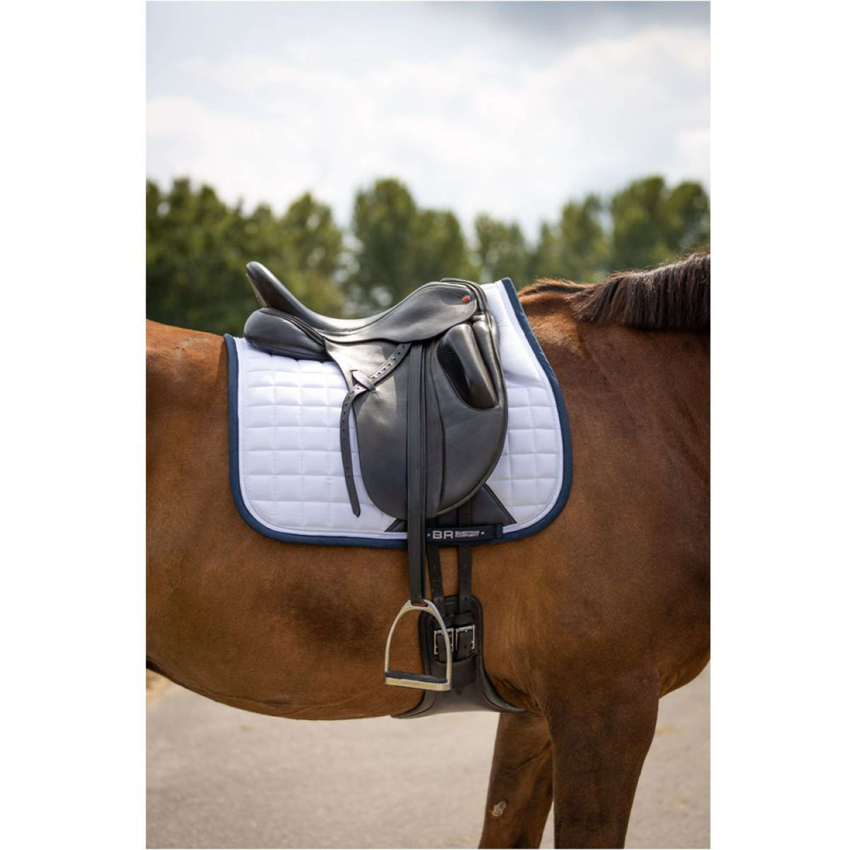 BR Saddlepad C-Wear Saltillo Dressage White