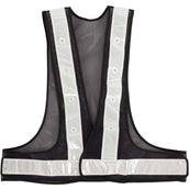 BR Vest Reflective with LED Lights Black/Silver