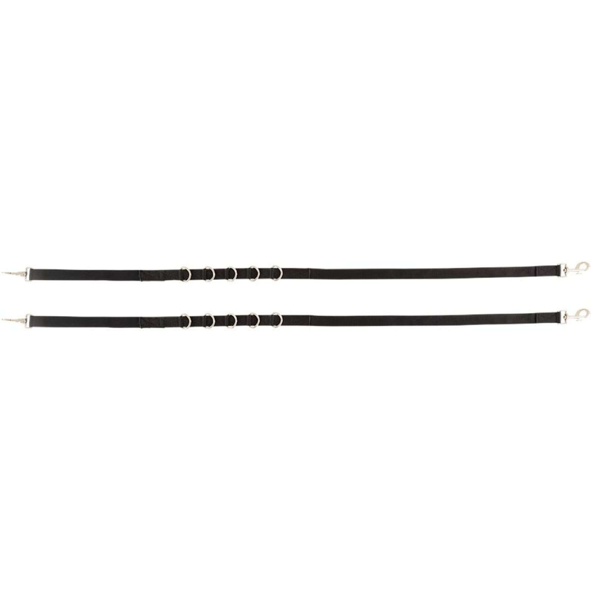 BR Side Rein with Elastic Black