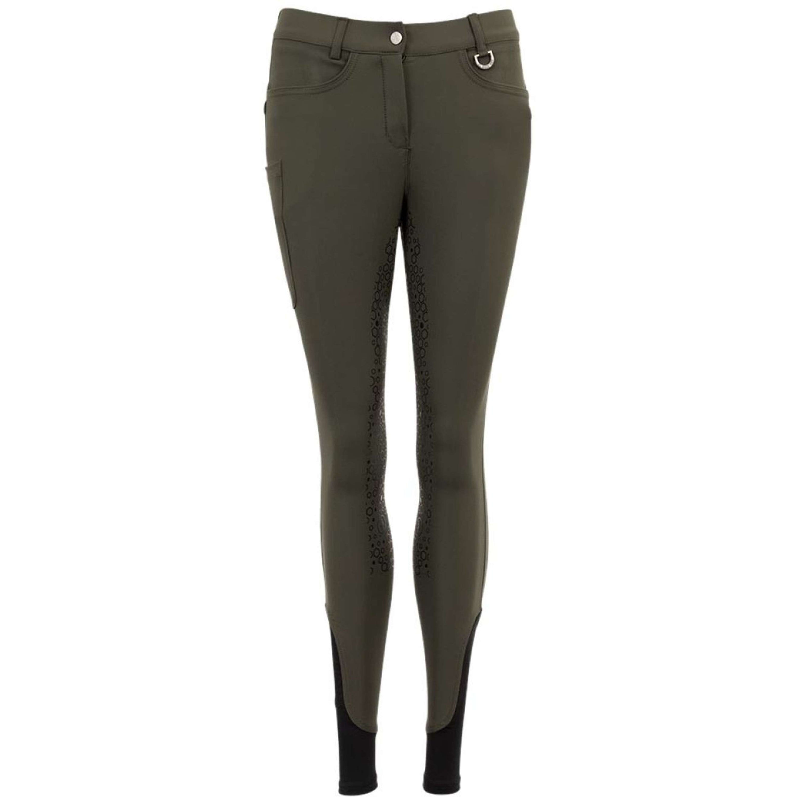 BR Breeches Maury Silicon Seat Forest Green