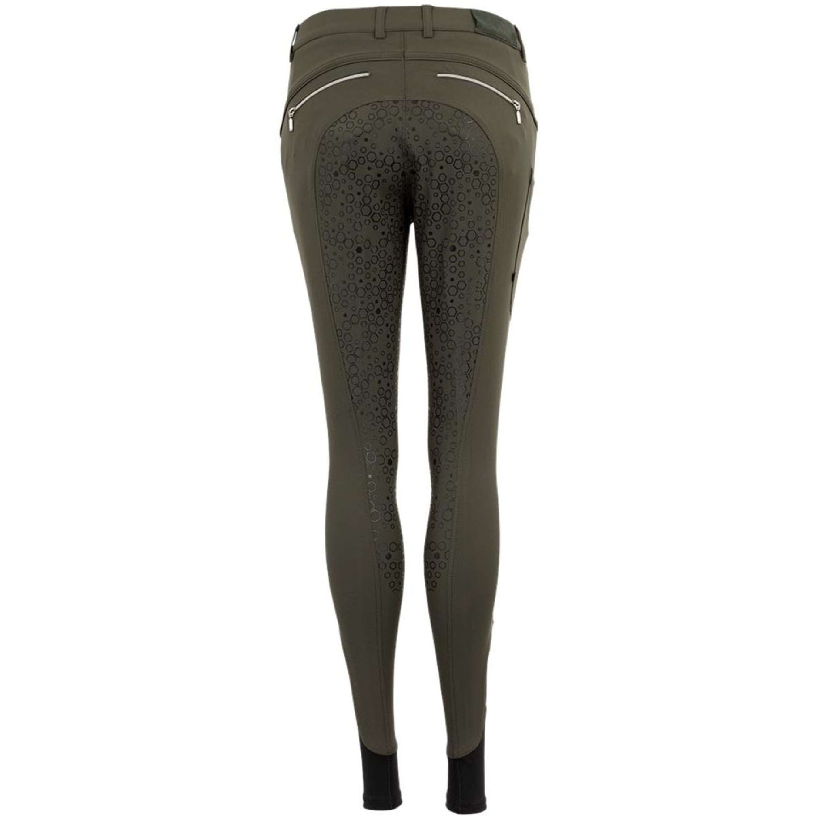 BR Breeches Maury Silicon Seat Forest Green